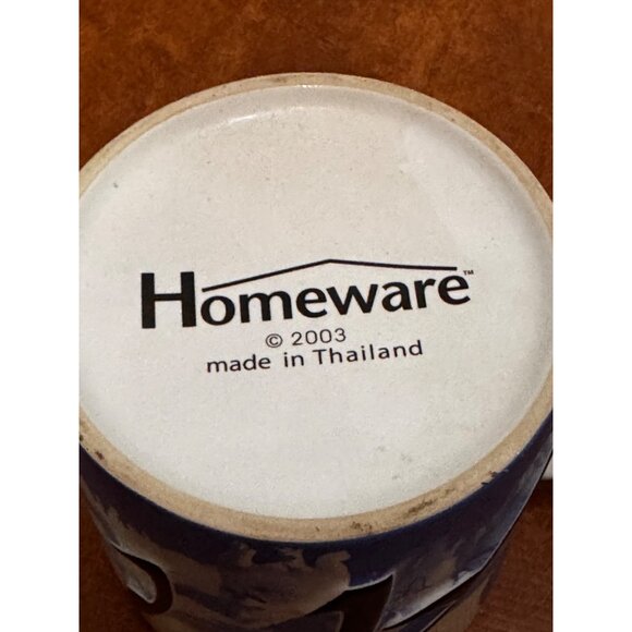 Alaska Coffee Mug 11 Oz Homeware The Last Frontier Blue & White Design Made In T - Picture 9 of 9